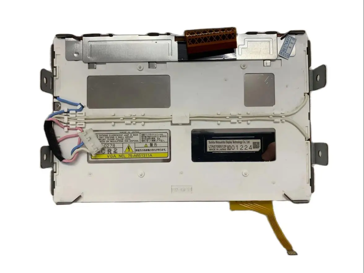 

Original LTA070B512F LTA070B511F LTA070B053F LTA070B052F 7" Prius lcd display