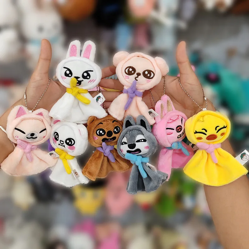 SKZOO Stray Children Plush Toy Keychain Cute Animal Pendant Soft Plush Bag Decoration Ideal Children's Holiday Gift