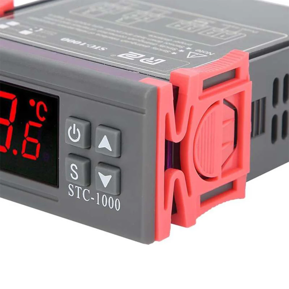 Temperature Controller Thermostat regulator incubator Relay LED NTC10A Heating Cooling STC-1000 12V 24V 220V