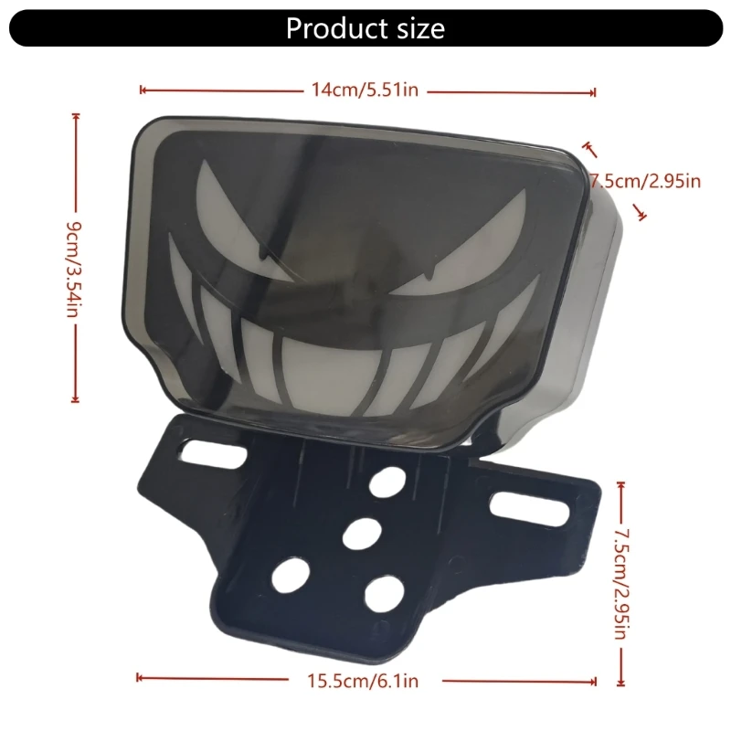 Universal Motorcycle LED Rear Tail Lamp Light For CG125 Customized Enhanced Visibility Weatherproof Construction