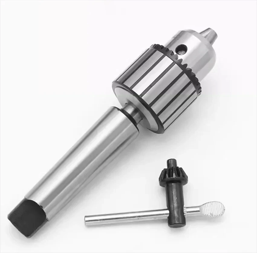 Wrench Drill Chuck With Lathe Taper Handle 1 To 13mm Connecting Rod For Bench Drill 3 To 16mm Drilling Equipment