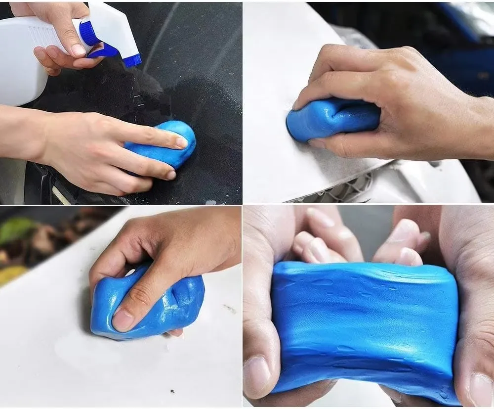 Car Clay Bar Car Wash Mud Vehicle Washing Cleaning Tools Blue Cleaner Auto Care Washer Sludge Mud Remove Handheld Detailing