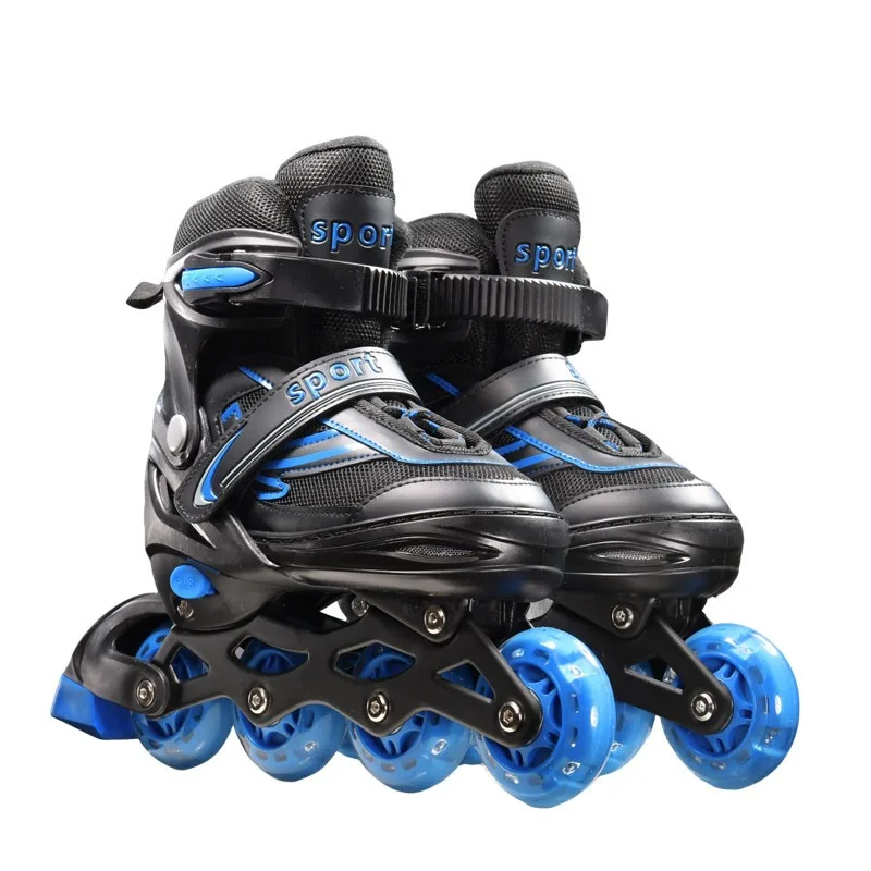 adjustable-roller-skates-with-glowing-wheels-quad-skate-shoes-for-beginners-kids-breathable-comfortable-sturdy-durable-design