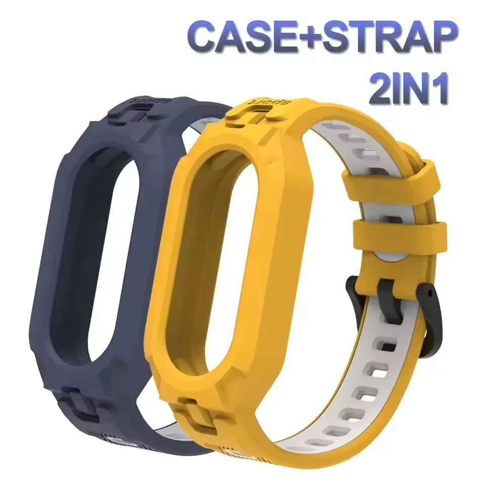 Silicone Band For Mi Band 9 Strap For Xiaomi Mi Band 9 Wrist Strap Correa Watch Replacement Soft TPU Silicone For Miband 9