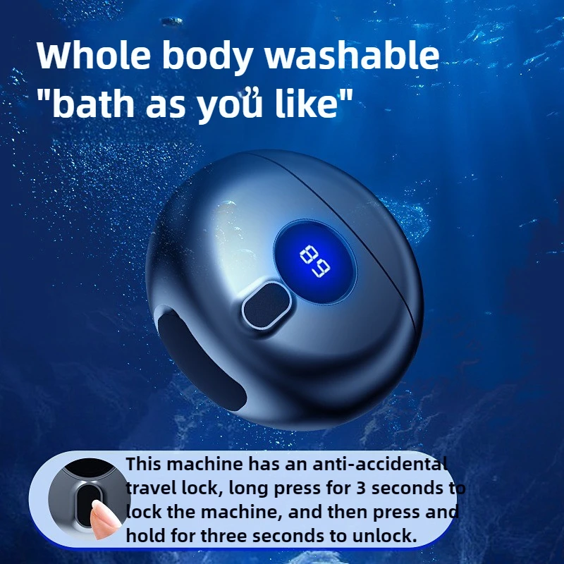 미니 비행 접시 전기 면도기 Usb 휴대용 디지털 면도기 남성용 수염 칼은 전신 전기 면도기를 씻을 수 있습니다