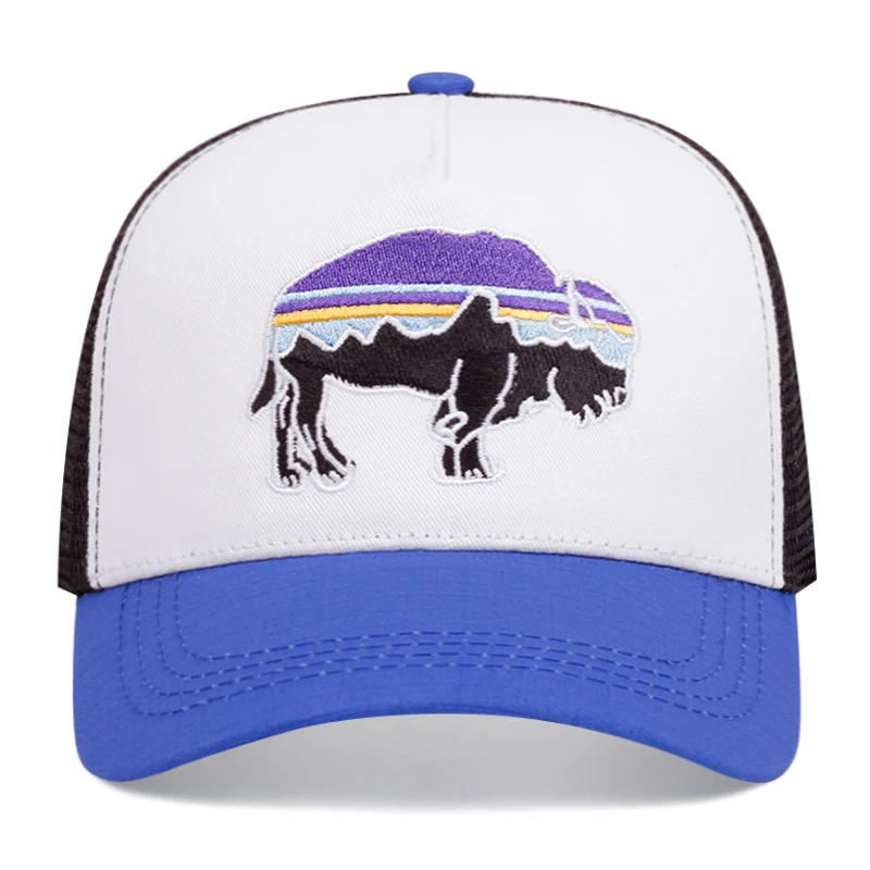 قبعة بيسبول لطيفة للنساء والرجال في الهواء الطلق، قبعة صيفية للتظليل والتهوية، قبعة شبكية لسائقي الشاحنات #4