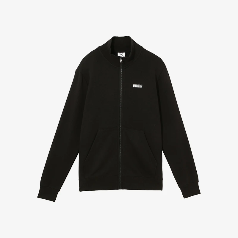 

Puma Genuine 2025 New Men's Loose Sport Stand Collar Knitted Jacket 690273-01