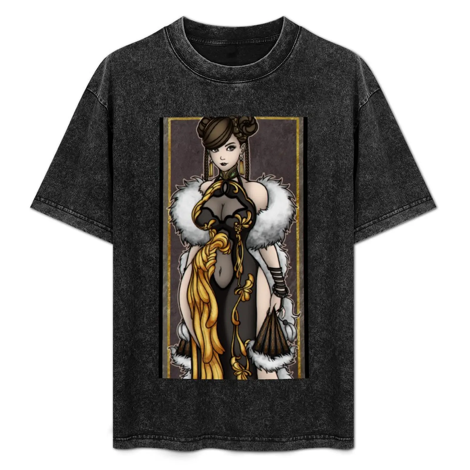 

Chun Li T-Shirt t shirts for man graphic vintage man t shirt luxury t shirts for man cotton funny shirt personalised T-Shirt