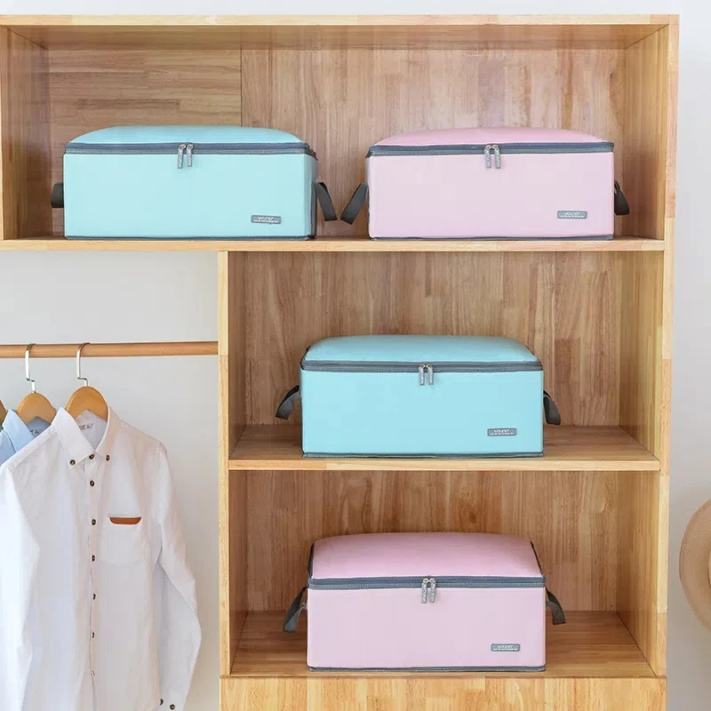 

Складная коробка для хранения одежды, утолщенная всячина для общежития, ящик для хранения кукол, нетканый материал, футляр для упаковки игрушек, 1 шт.