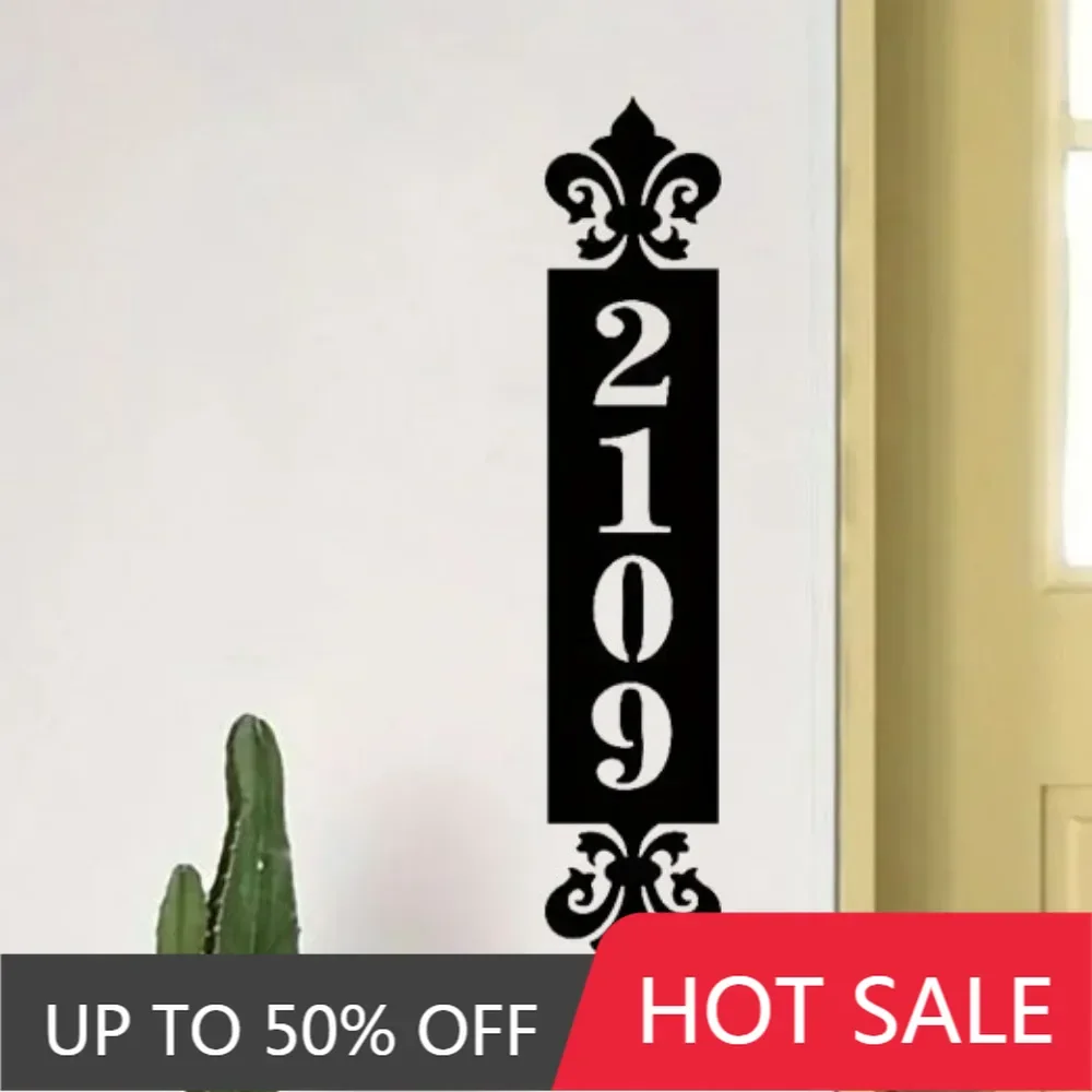 

Custom Metal Surname Sign in Art Deco - Detachable, Reusable Monogram, Ideal for Home Decor