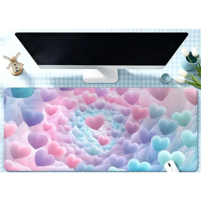 oversized mouse pad simple boys and girls e-sports game office  wrist guard computer desk mat