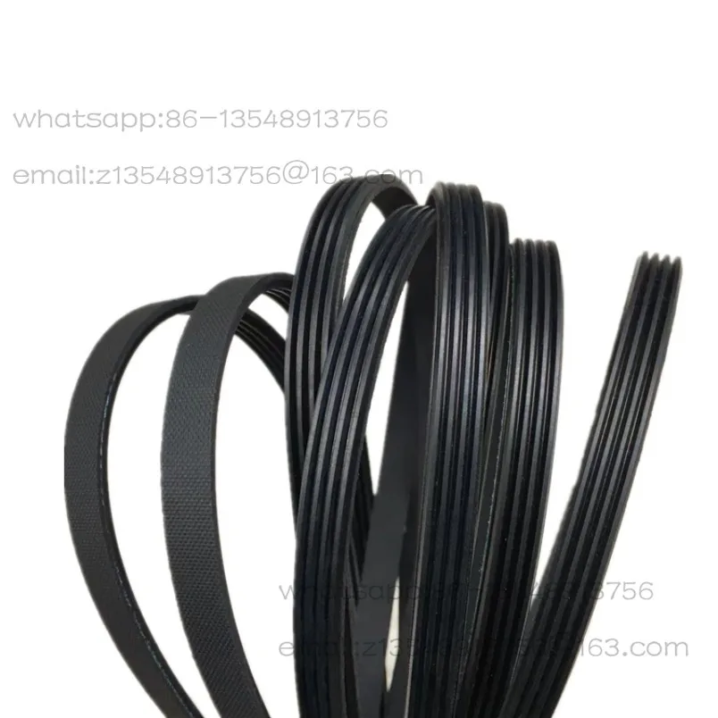 Dynamic balancing machine black transmission belt, general transmission replacement parts for balancer are in stock.