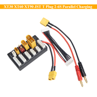 Multi XT30 XT60 XT90 JST T Plug 2-6S Parallel Charging Board for Skyrc B6 B6AC ISDT Q6 Lite HOTA D6 Pro ToolkitRC Charger DIY