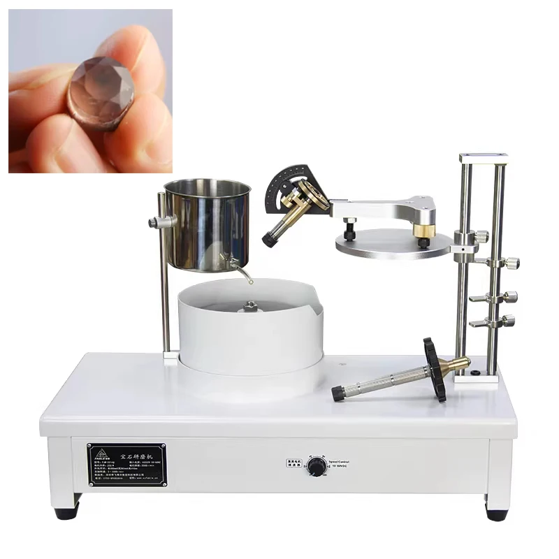Gemstone Grinder 96/64-Division Graduated Cutting Handle Elevating Gemstone Cutting Platform With Manipulator