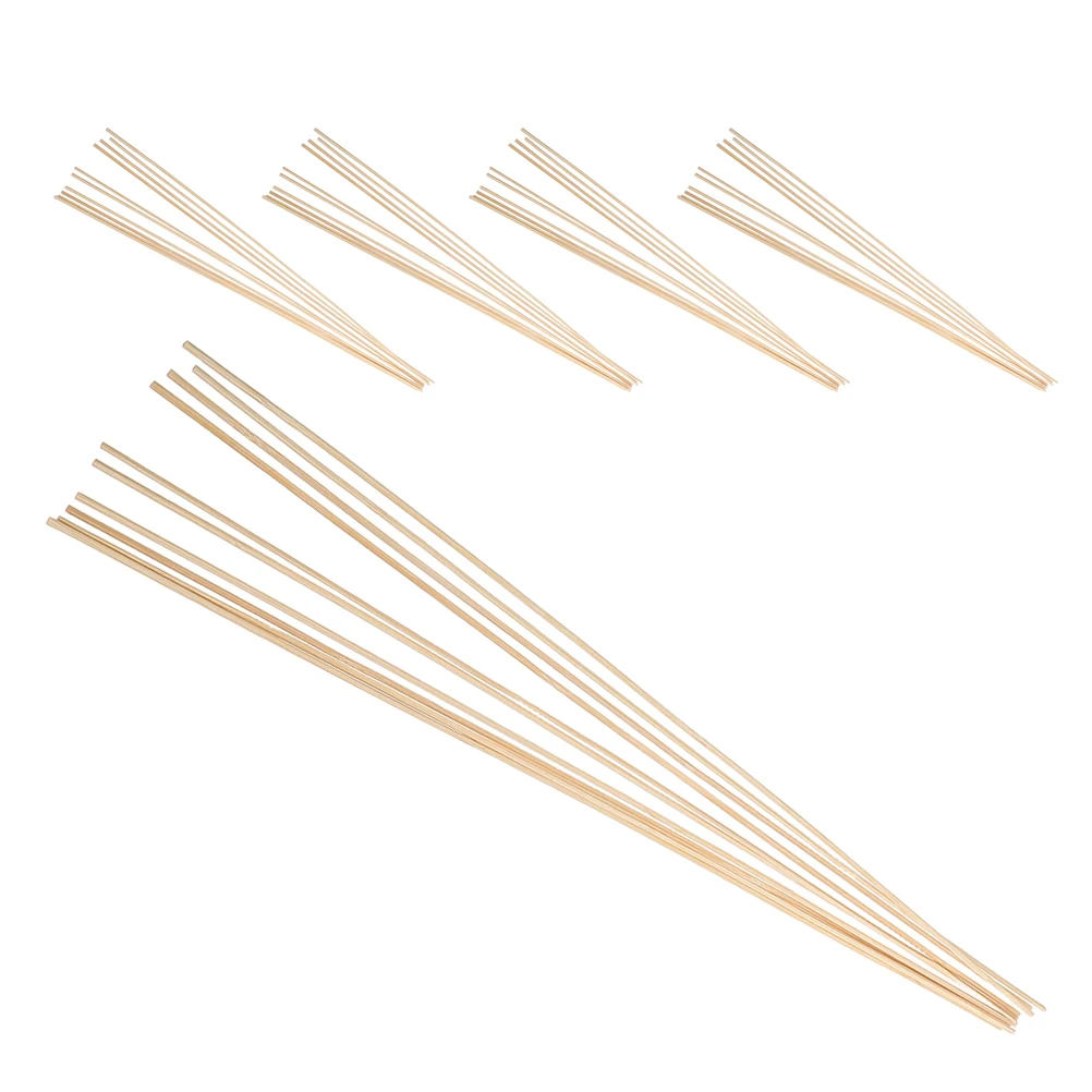 50 قطعة من أعواد الورق المصنوعة من الخيزران شرائط حرفية طويلة خفيفة الوزن يمكنك صنعها بنفسك مستلزمات صناعة الطائرة الورقية شرائط غير مكتملة للفوانيس