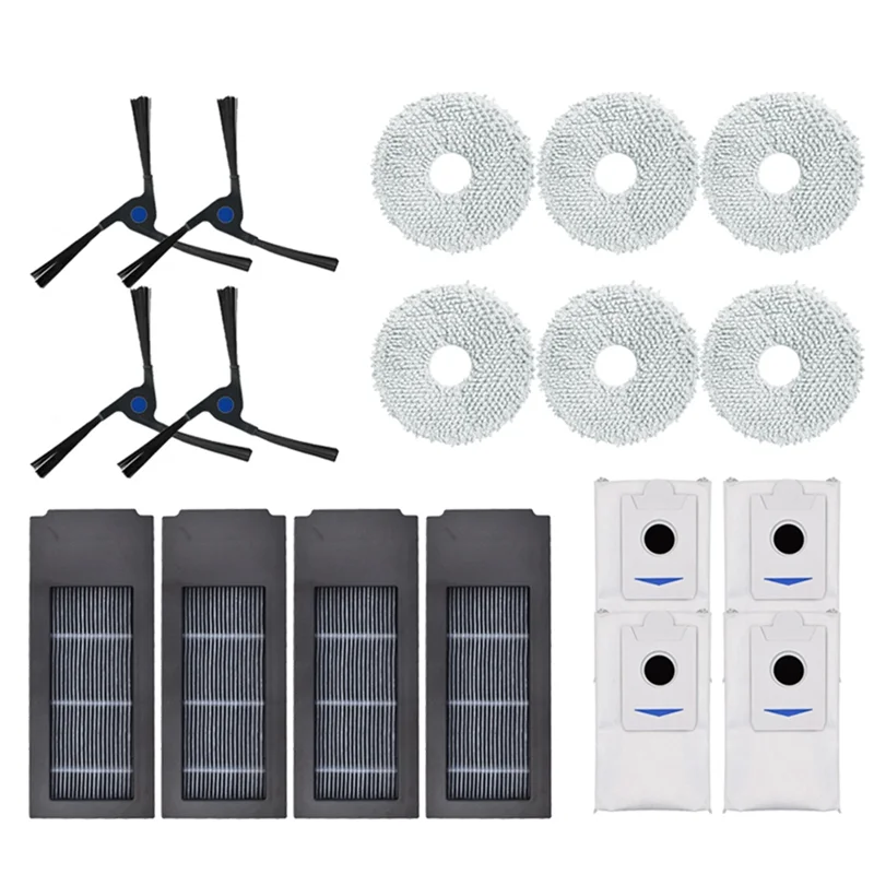 Kantong Debu Filter LITE-HEPA untuk Pengganti Ecovacs Deepot X2 / X2 Omni / X2 Pro / DEX86