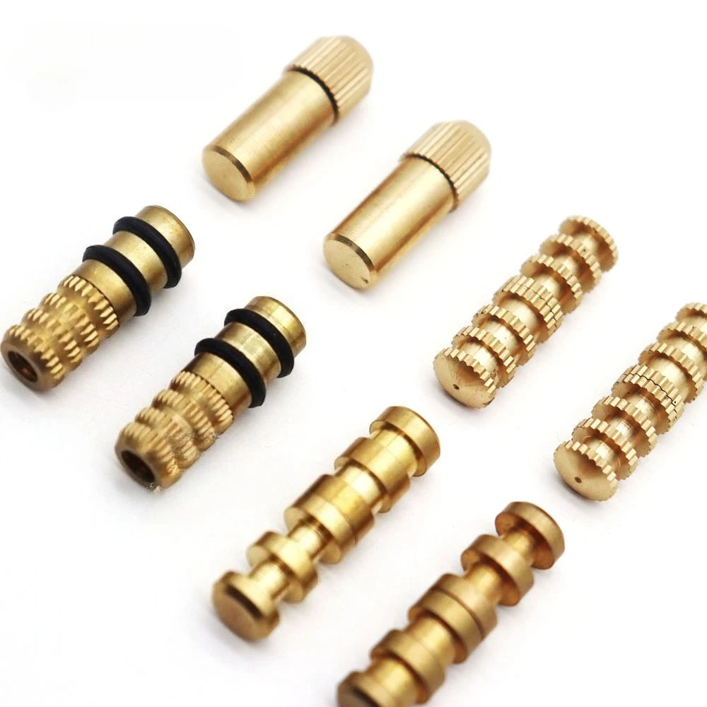 Brass material high-end laminated plate glass plate support partition nail furniture movable pin laminated plate support