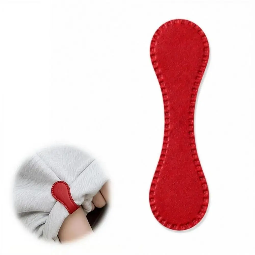 PU Leather Magnetic Hem Clips Magnet No-Sew Magnetic Sleeve Clips Non-Slip Hold Detachable Trouser Leg Clips