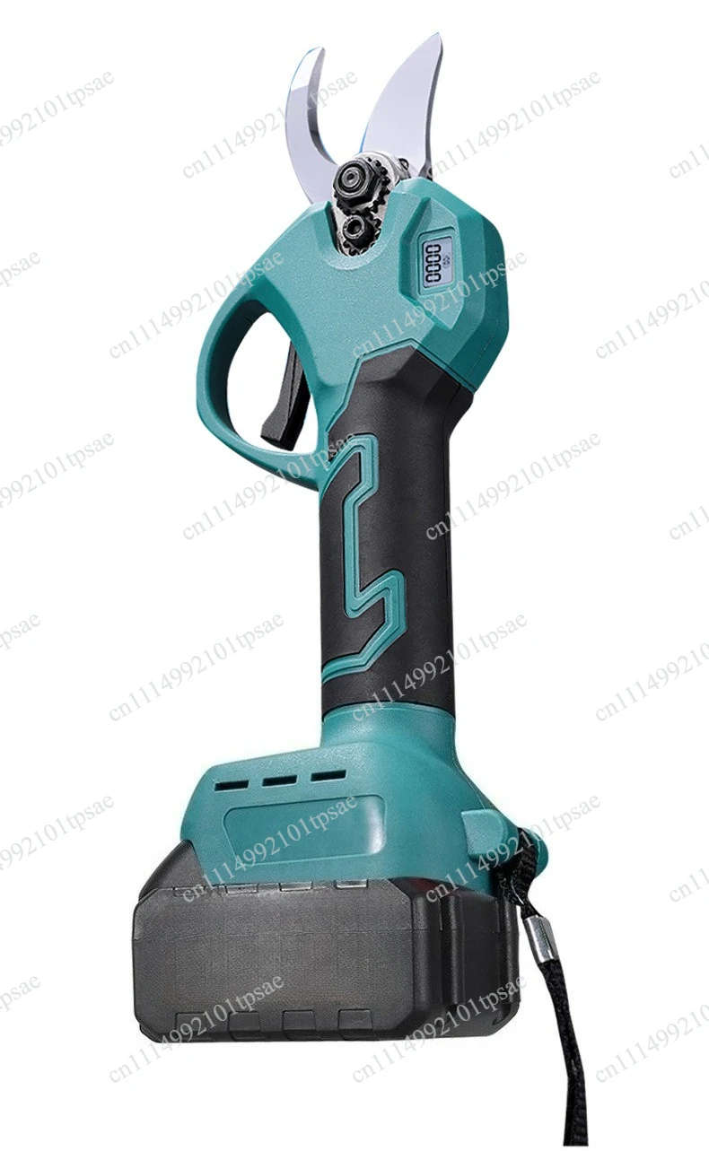 Electric pruning shears Rechargeable lithium battery shears Garden fruit tree pruning high power