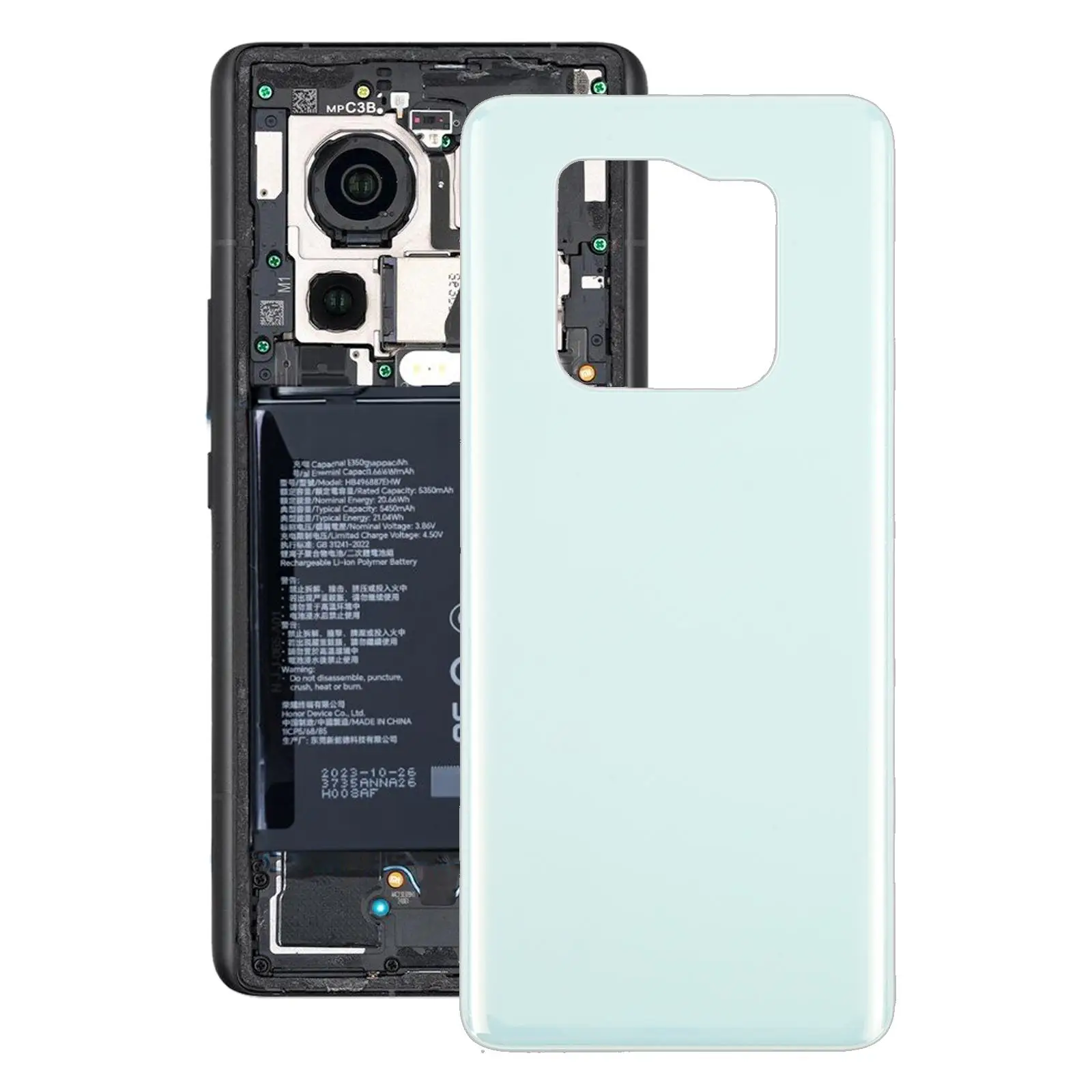 

Оригинальная задняя крышка для Xiaomi Redmi Note 14 Pro + 5G, детали для телефона, замена задней крышки корпуса