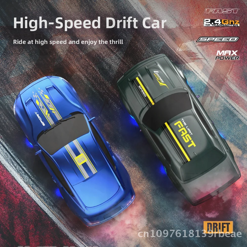 

1:43 Scale Remote Control High-Speed Racing Car 2.4G Full-Function Drift Model Toy for Teens Professional Miniature RC Car Gift