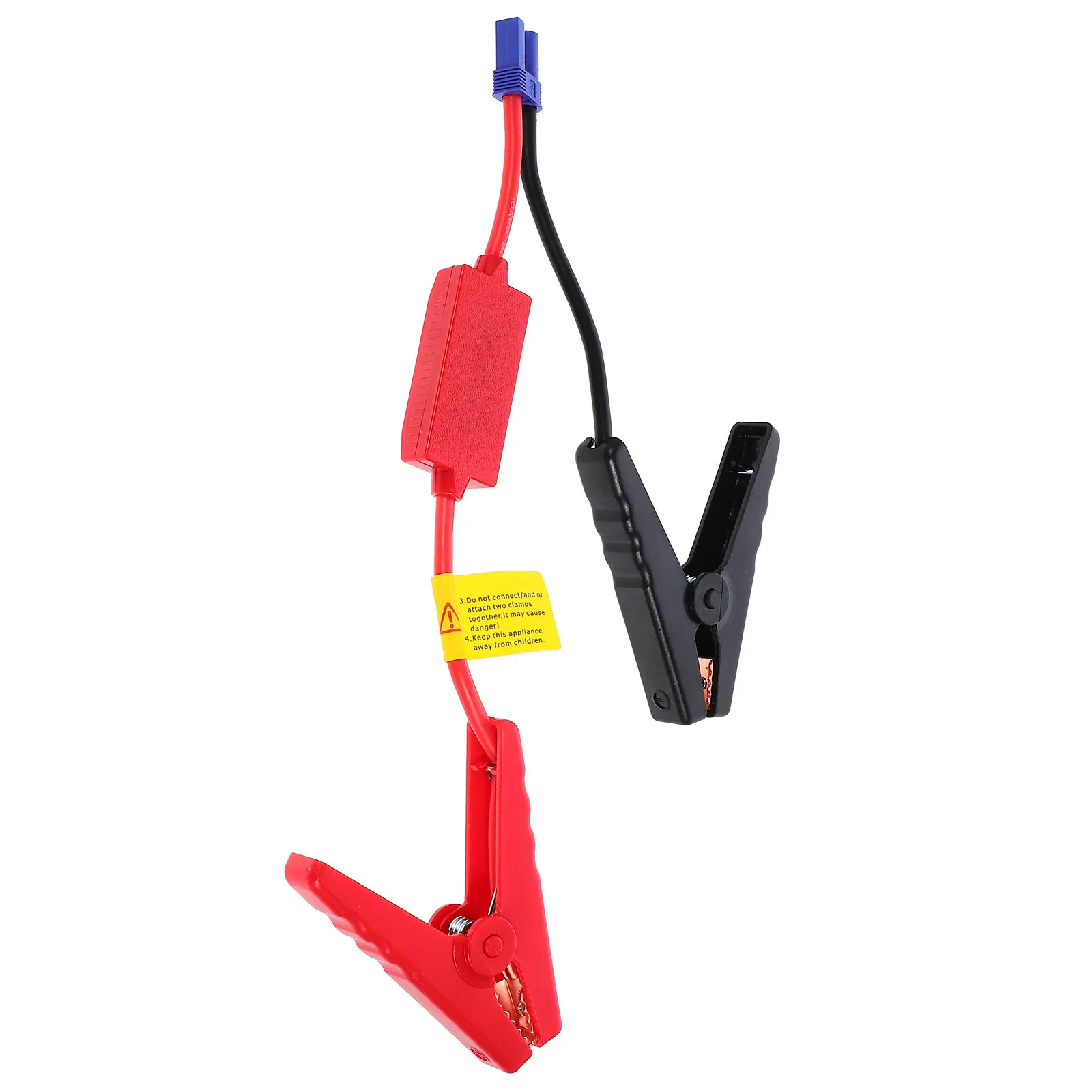 

Car Emergency Starter Clip Silicone Cable Anti Reverse Portable Jumper for Metal Trucks Booster Replacement