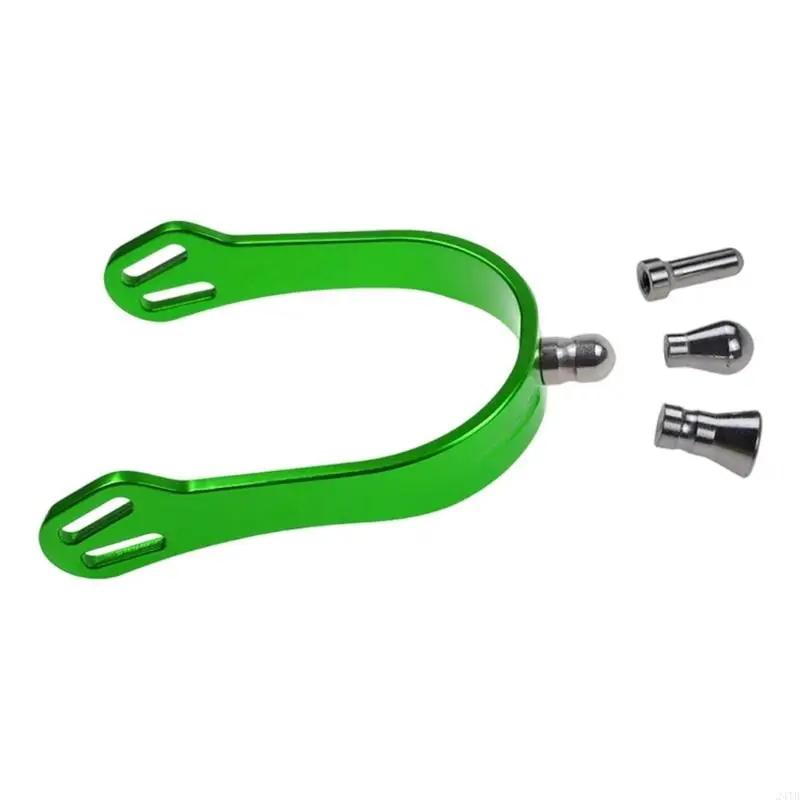 

Aluminum Alloy Horse Boot Spur Decoration For Professional Training Equestrian