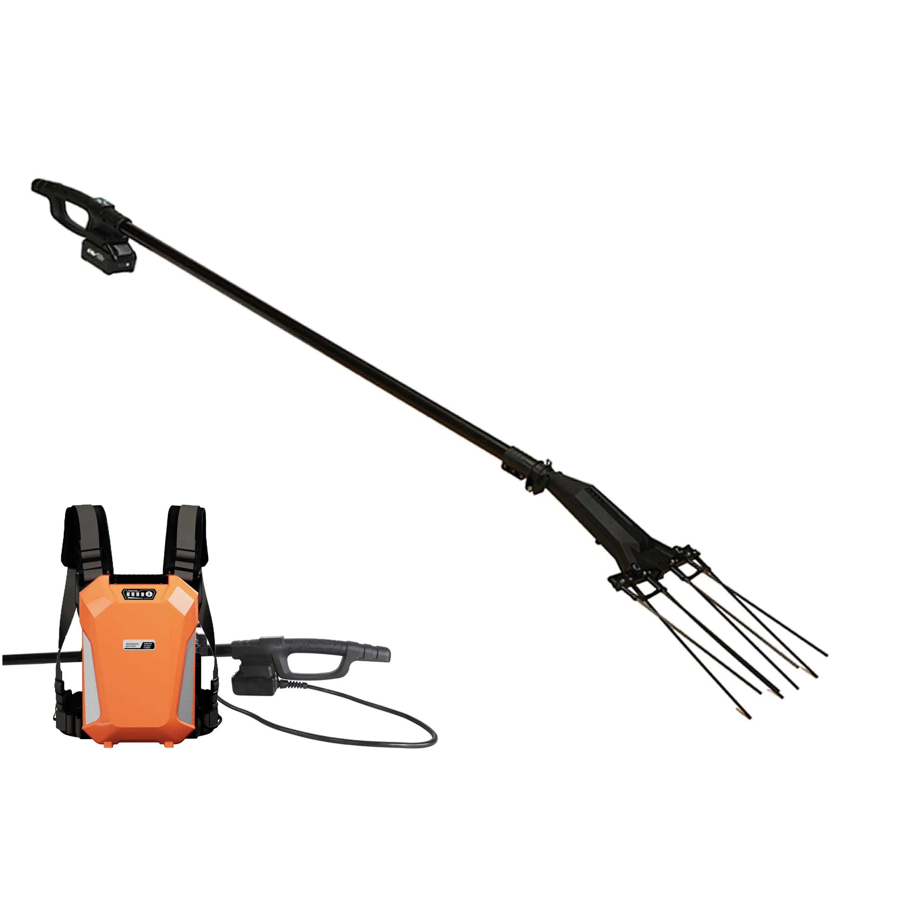 Coctelera eléctrica para nueces de olivo, máquina recolectora eléctrica de 36V, cosechadora de aceitunas