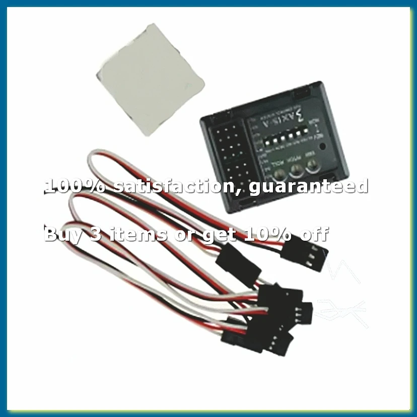 TL70 3- Gyro Flight Controller - Auto Balance Stabilizer for RC FPV Drones, Helicopters Fixed-Wing Airplanes-DT30