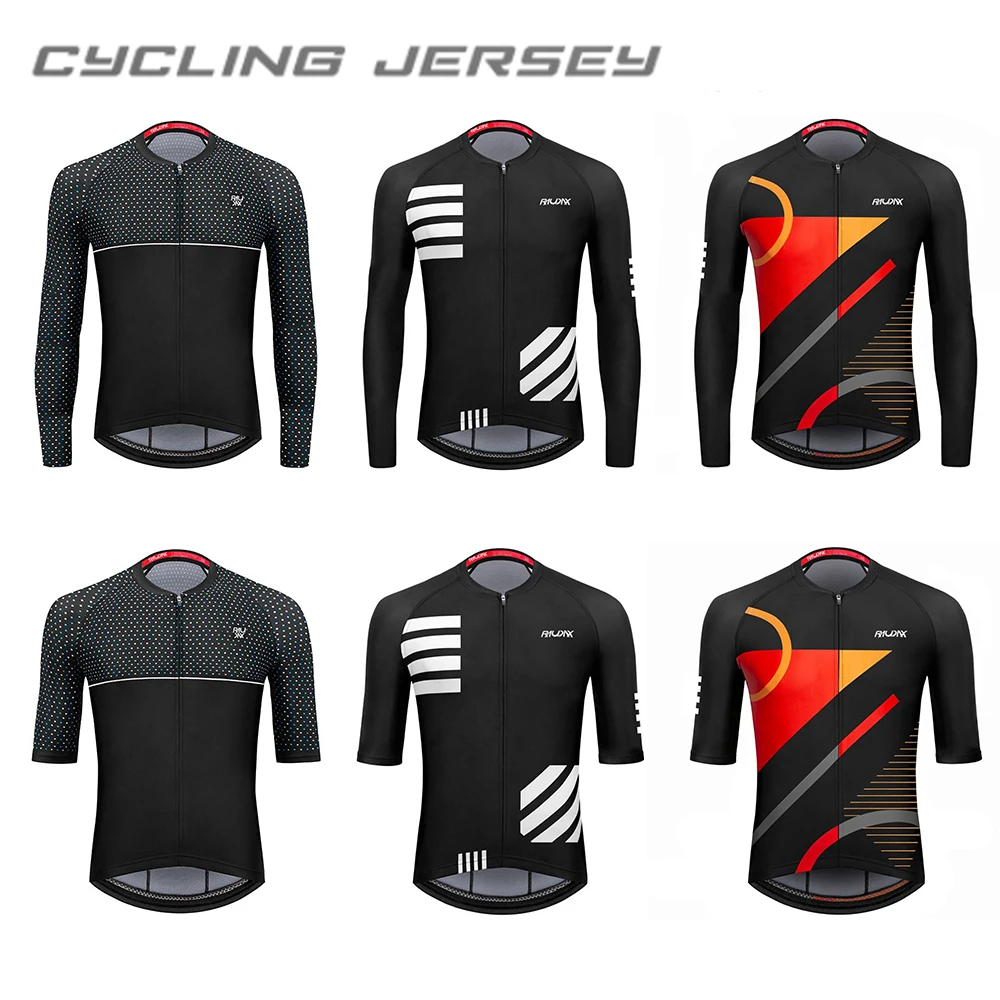 Autumn Thin Long Sleeve Cycling Jersey Top Quality Cycling Racing Shirts Cycling Clothes Maillot Summer MTB Bicycle Bike Wear