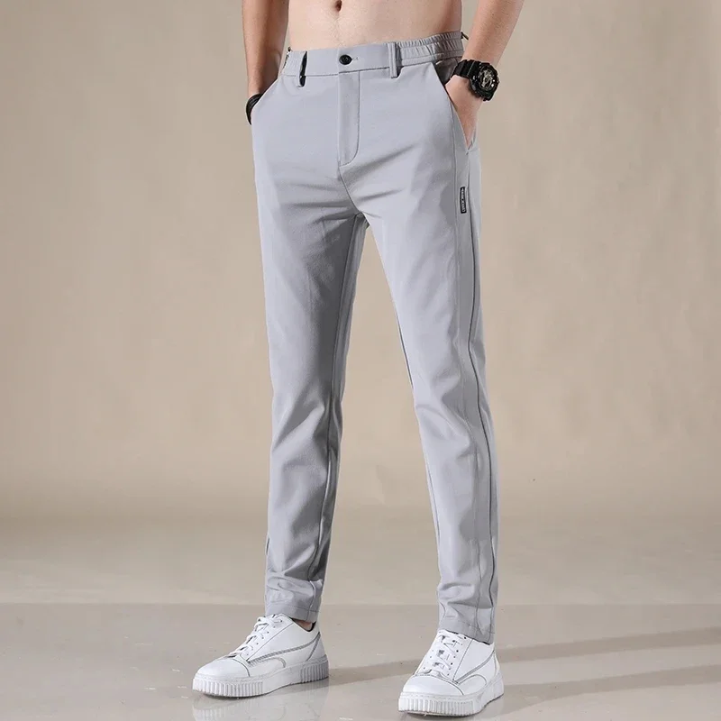 2024 Spring and Autumn Men\'s Golf Pants High Quality Elasticity Fashion Casual Breathable Trousers