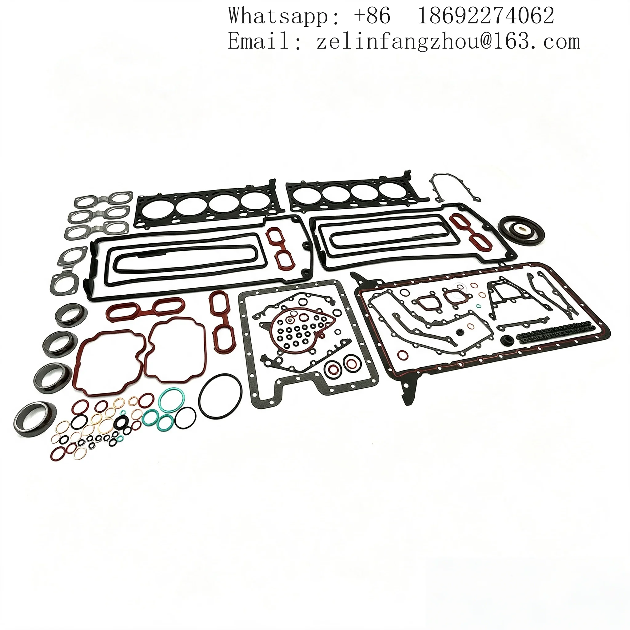 Complete Full Engine Gasket Set For BMW E39 540i E38 740 M62B44 4.4L V8 2000-2003 Direct Fit Rebuild Parts