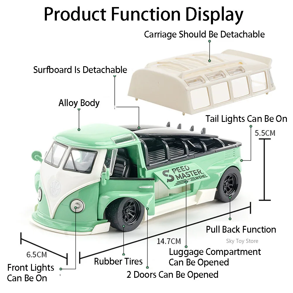 1:32 t1 santana brinquedos carro diecast liga modelo portas abertas som luz puxar para trás corpo de metal pneu de borracha veículo menino presente de natal