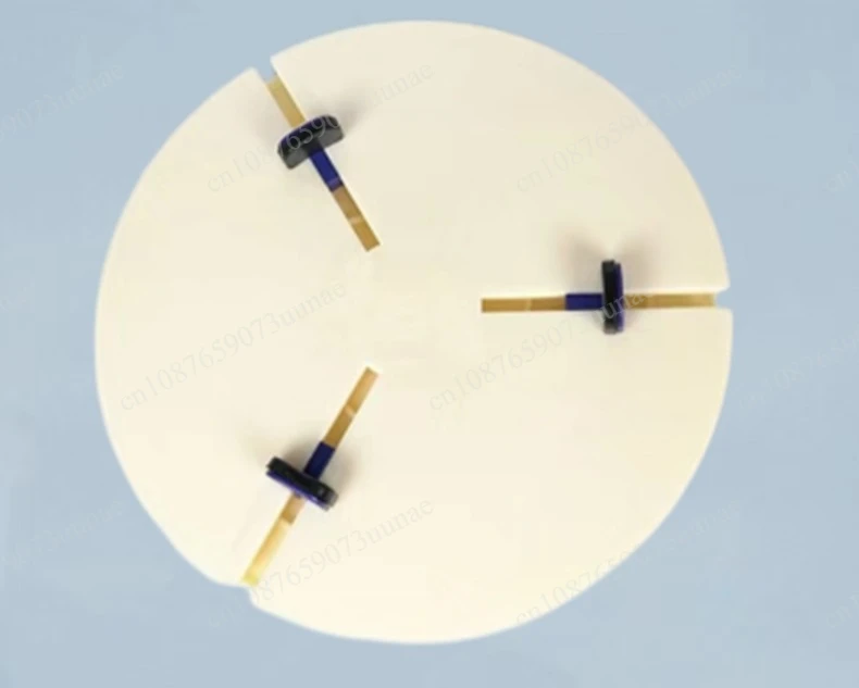 Triangle Pottery Trimming Clip Automatic Center Finder Ceramic Tool for Vase Bowl Cup Beginner Trimming Artifact