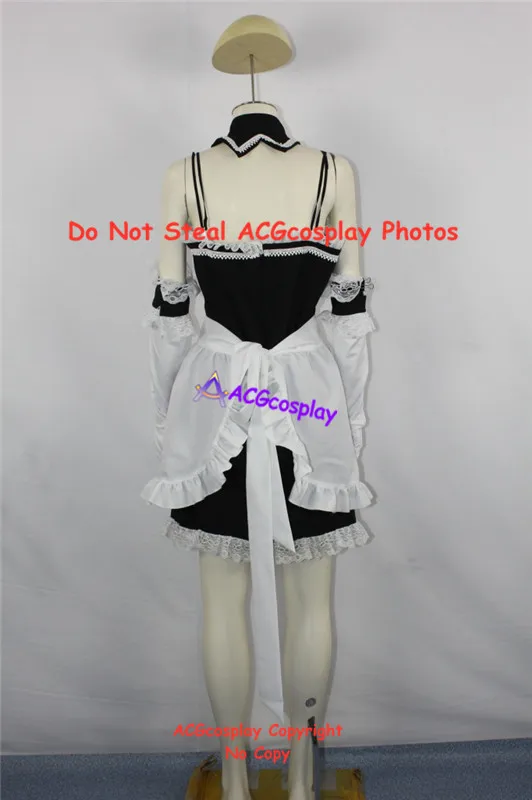 He is my master Anna Kurauchi Maid cosplay costumes acgcosplay include headgear and long stockings image 3