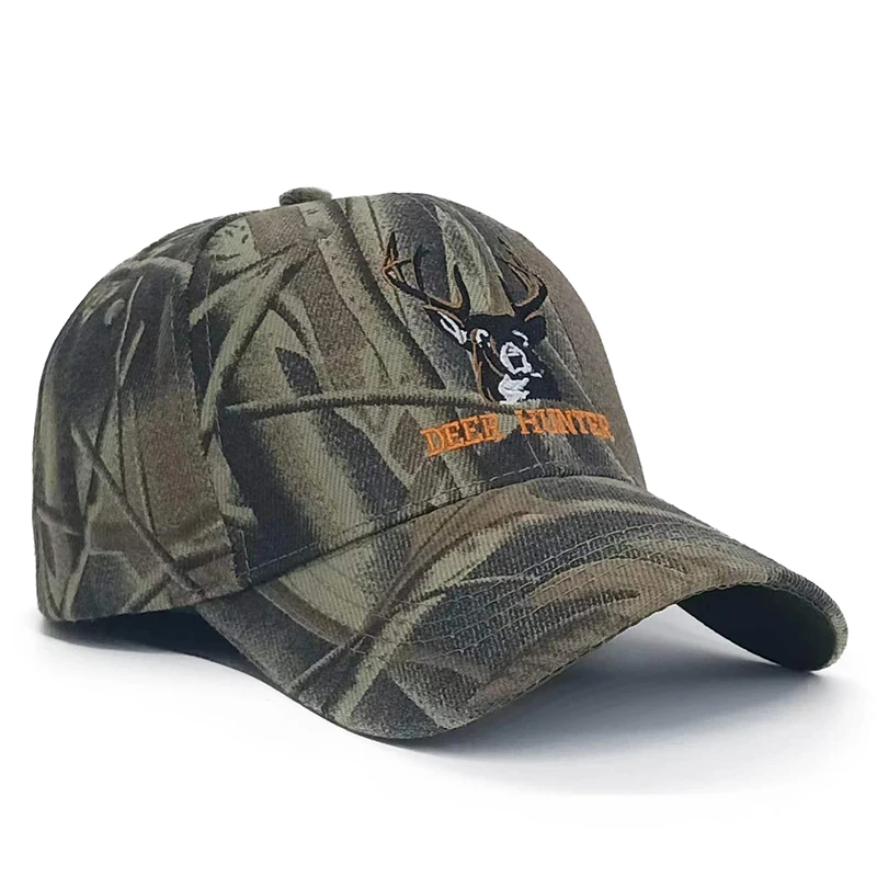 New Arrival Deer Cap Camo Caps Baseball Casquette Camouflage Hats Casquette Men Hunting Hat