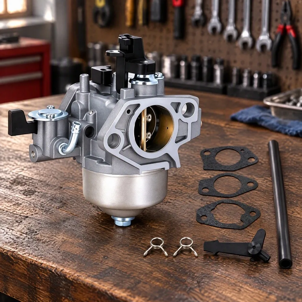 Carburetor Kit Compatible with For Huayi P27 For GX390 For Predator 420cc Engines Fits For YAMAKATO 16100-ZF6-V01