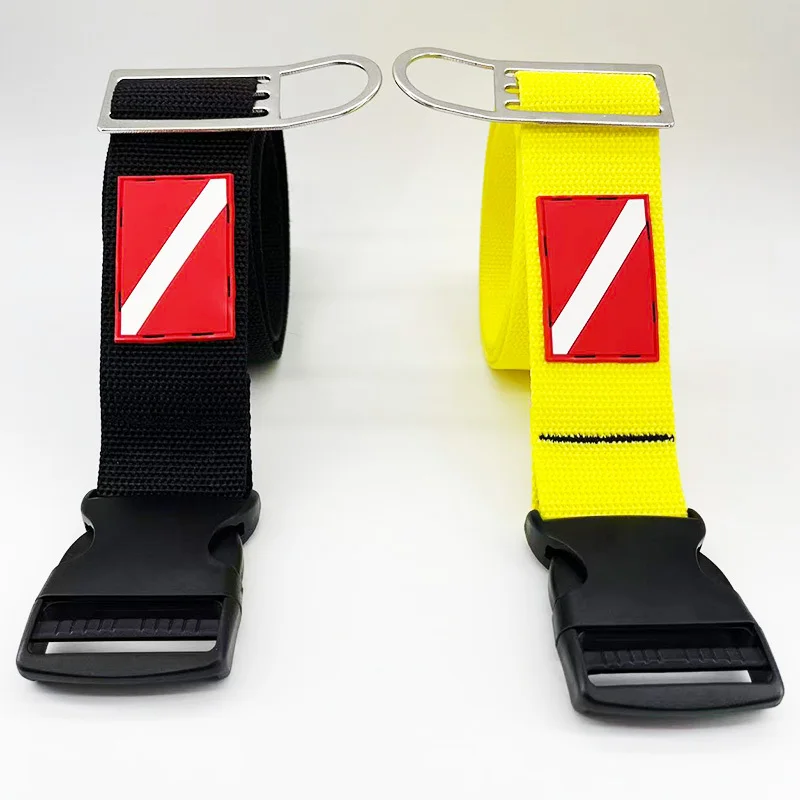 

1.3 meters / 1.5 meters Adjustable Scuba Diving Belt with D ring suitable for freediving and diving sports