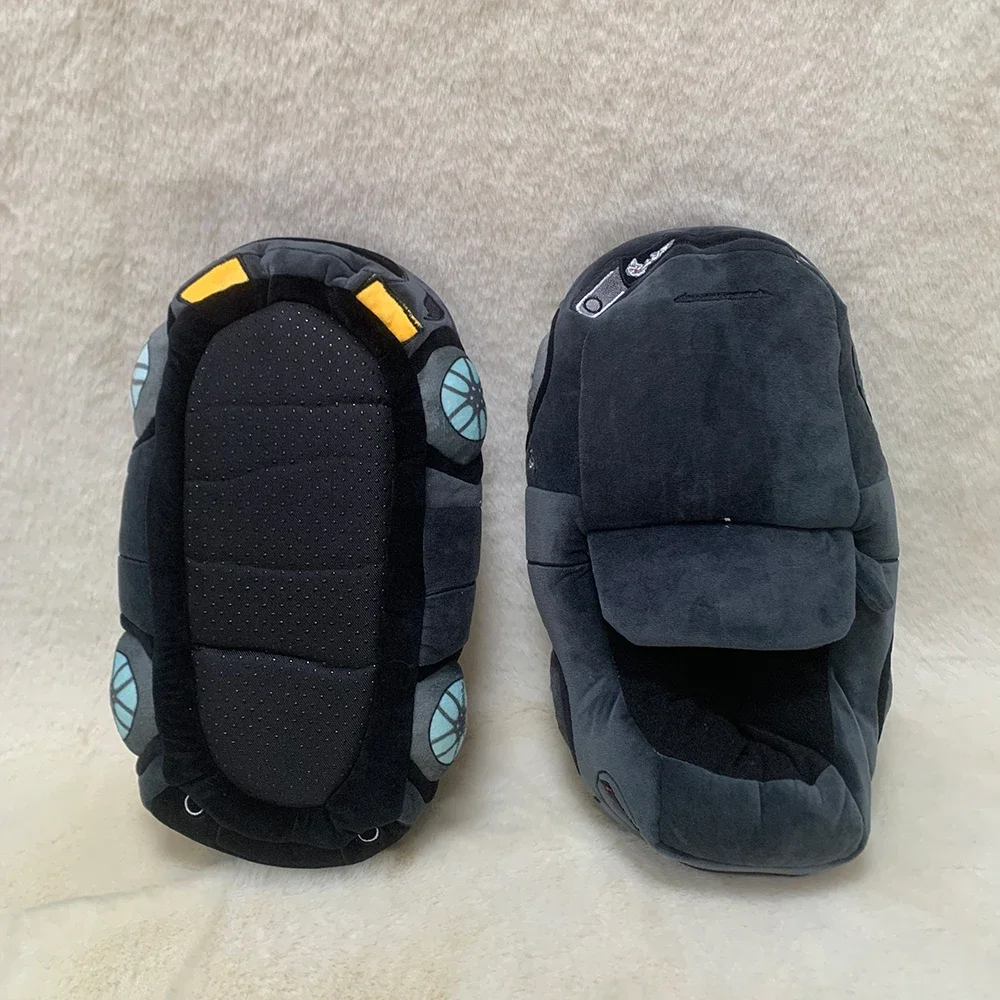 2025 Fashion Plush Car Shape Plush Slippers Soft Stuffed Car Shoes Women Men Automobile House Plush Shoes Birthday Gifts