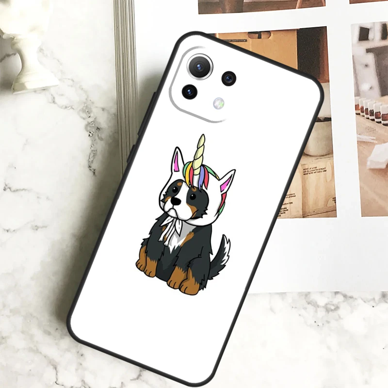 Funny Bernese Mountain Dog Case For Xiaomi 14 Pro 13 Ultra 11T 12T 13T 12 Lite POCO X6 Pro M6 X3 X4 X5 M5s F3 F5 Cover