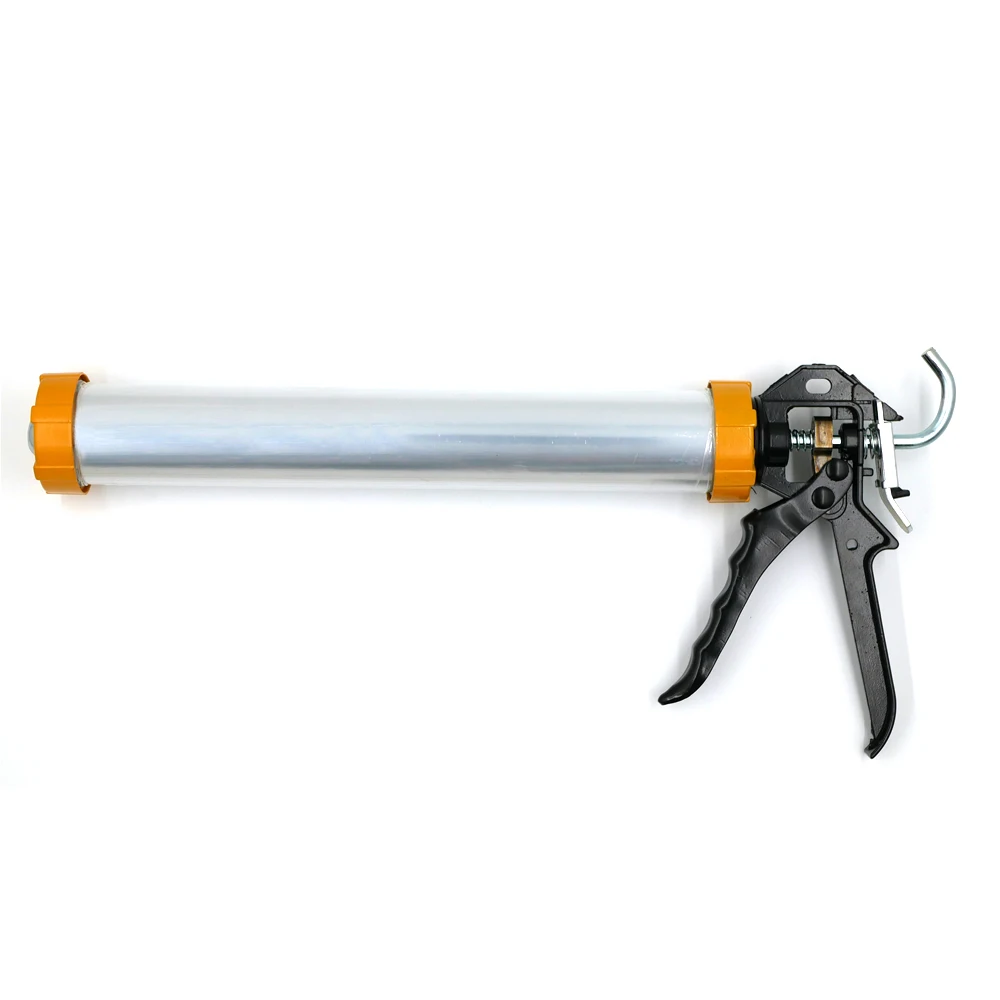 600 مللي الألومنيوم الأصفر دليل السجق التعبئة والتغليف الغراء لاصق السد بندقية