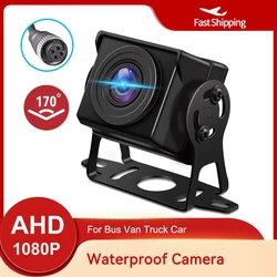 1920*1080P Car AHD Rear View Backup Camera for Heavy Truck/Bus/RV Vehicle Starlight Night Vision Reversing Waterproof Cameras