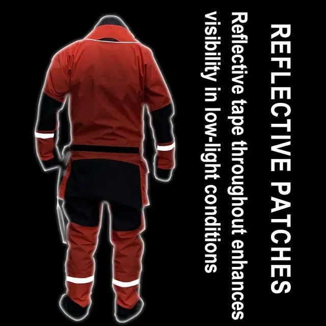 Surface Water Rescue Drysuits Maine Sea Safety Suit Breathable Drysuit Ice Rescue Dry Suit for Swimming, Swift-water,Coast Guard