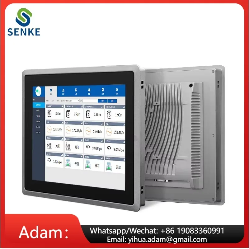 

15 Inch Embedded Waterproof Win-dows Better Price Industrial Touch Screen Panel Pc High Quality I3 4G 128G