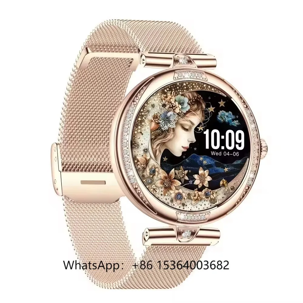 

Модные умные часы с двумя ремешками NX17 Pro, водонепроницаемые носимые устройства, AMOLED, 1,19-дюймовые умные часы для фитнеса