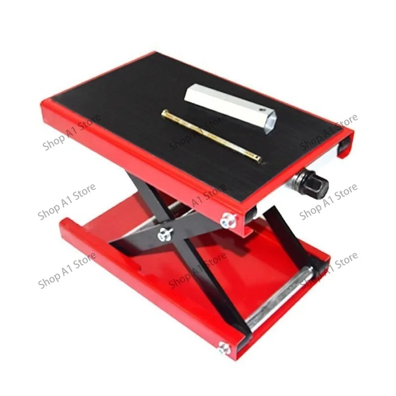Motorcycle lift platform, electric bike safety bracket, parking bracket, lift rack, vehicle maintenance tool bench, repair bench