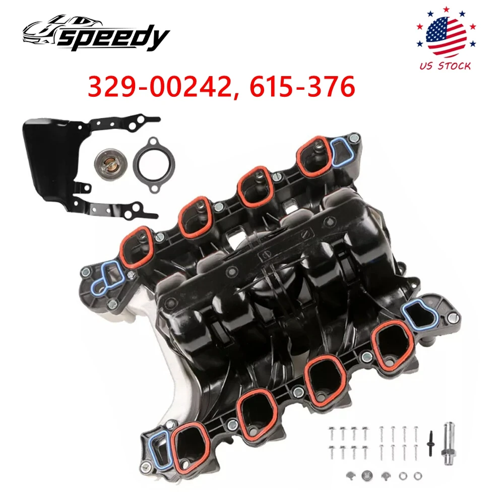 Collettore di aspirazione motore 9L3Z-9424-E per Ford E150 E250 09-14 F150 09-10 4.6L IM-1037-BK