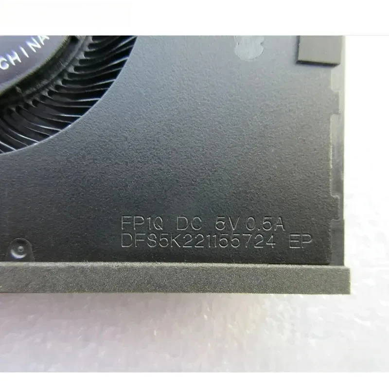 NEW Original Laptop CPU GPU Cooling Fan For Razer Blade 15 Advanced 2021 RZ09-0409 Model Gaming DFS5K221155724 DFS5K22B056733 T