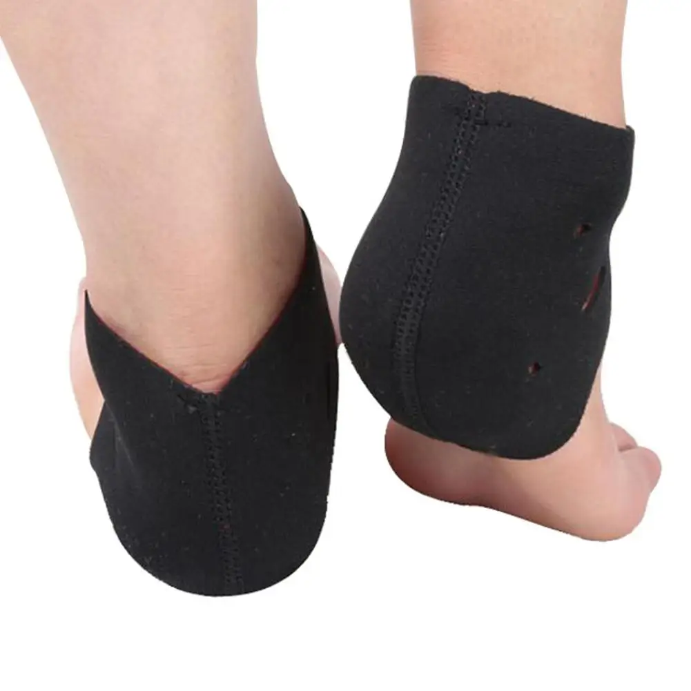 1 Pair Feet Sleeve Ankle Support Socks Compression Anti Sprain Heel Protective Pressurizable Bandage Ankle Support Foot