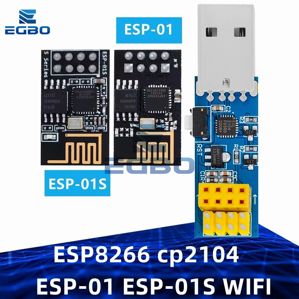 CP2104 ESP8266 ESP-01S ESP-01โมดูล WiFi ดาวน์โหลด v1.0ลิงค์ ESP สำหรับ Arduino Berry Pi